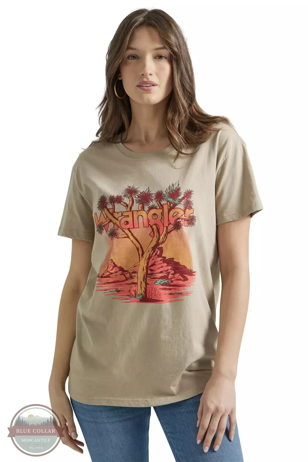 112347507 Desert Tree Boyfriend T-Shirt