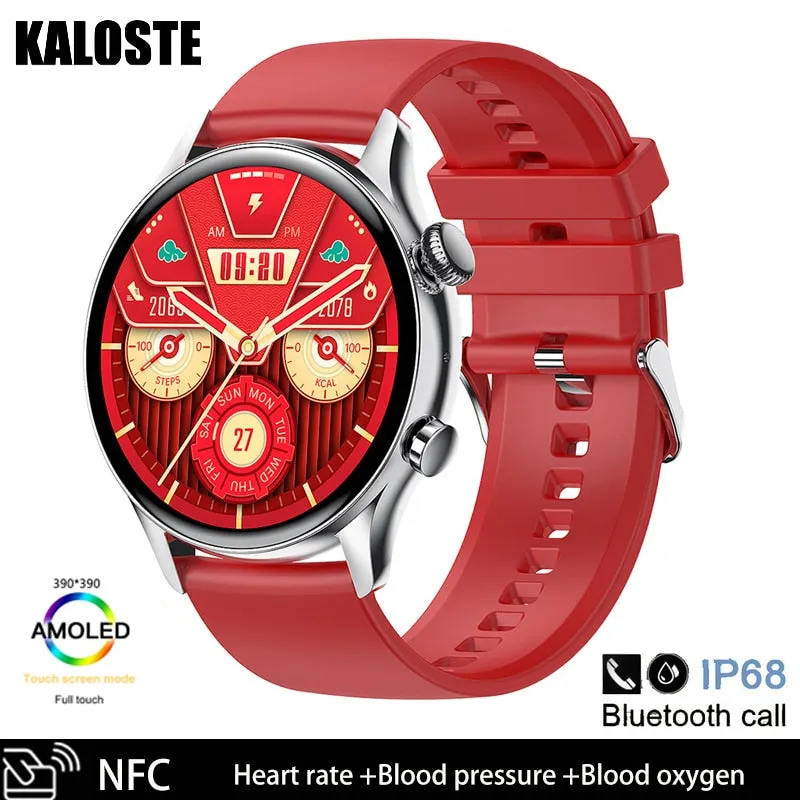 2022 Bluetooth Call Ladies Smart Watch Men Full Touch Screen Heart Rate Monitor Fitness Watches Smartwatch For Android IOS Women