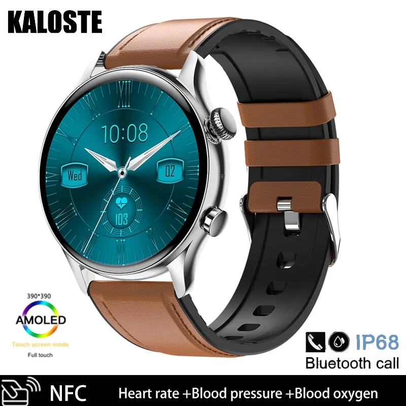 2022 Bluetooth Call Ladies Smart Watch Men Full Touch Screen Heart Rate Monitor Fitness Watches Smartwatch For Android IOS Women