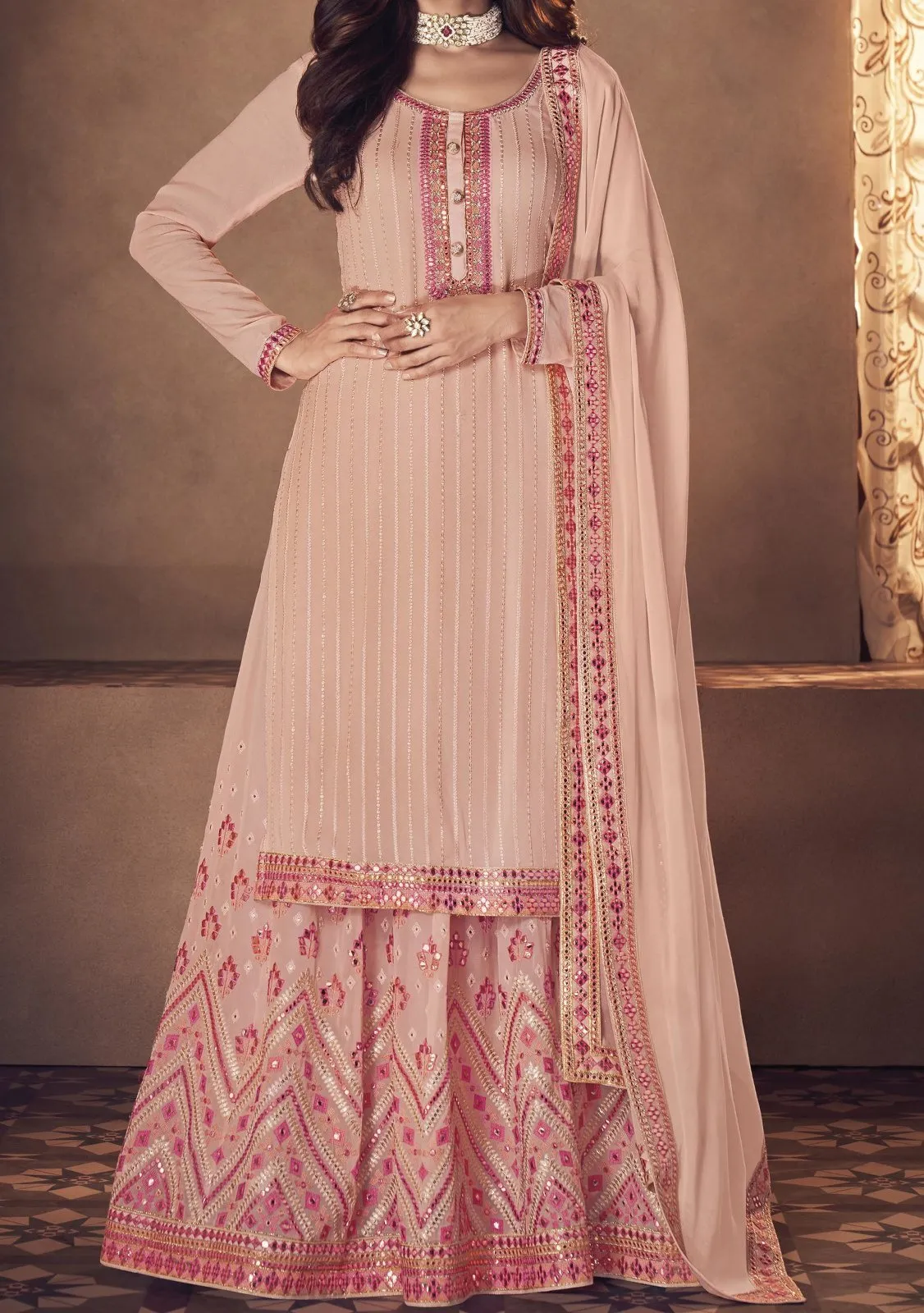 Aashirwad Sayuri Kameez Style Lehenga Suit