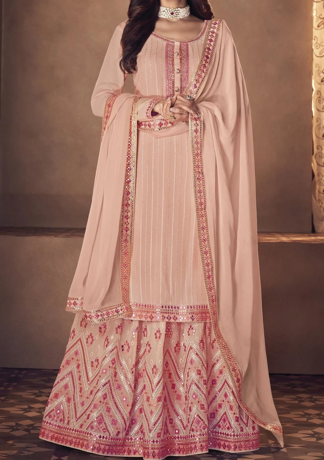 Aashirwad Sayuri Kameez Style Lehenga Suit