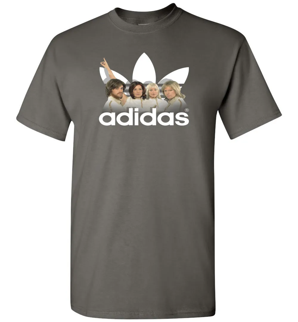 Abba Vintate Retro 70s Music Band Adidas - T-Shirt