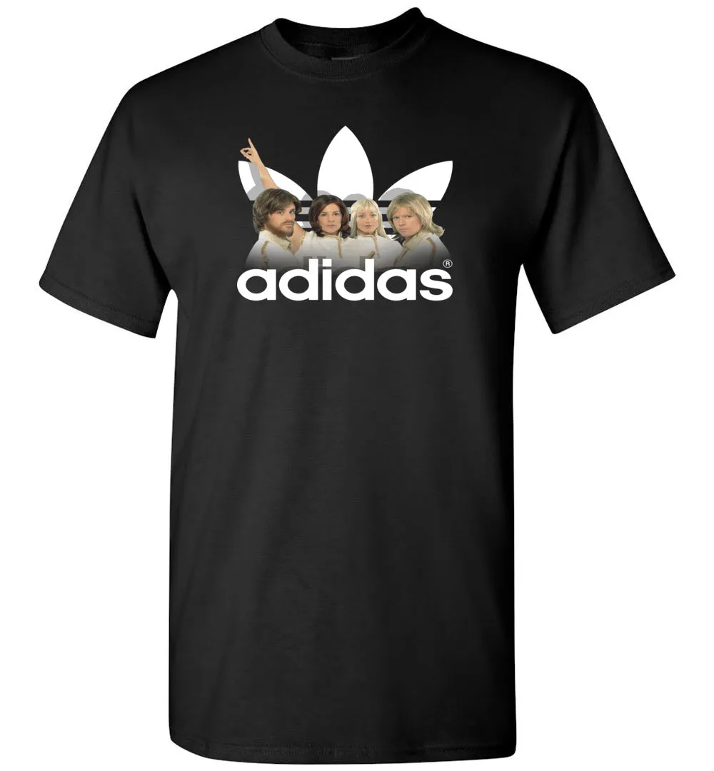 Abba Vintate Retro 70s Music Band Adidas - T-Shirt