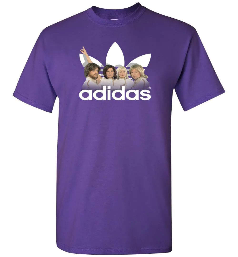 Abba Vintate Retro 70s Music Band Adidas - T-Shirt