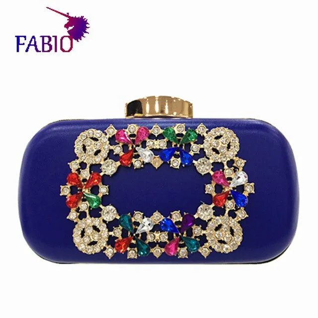 African Nigerian-style The party delicate diamond buckle bag