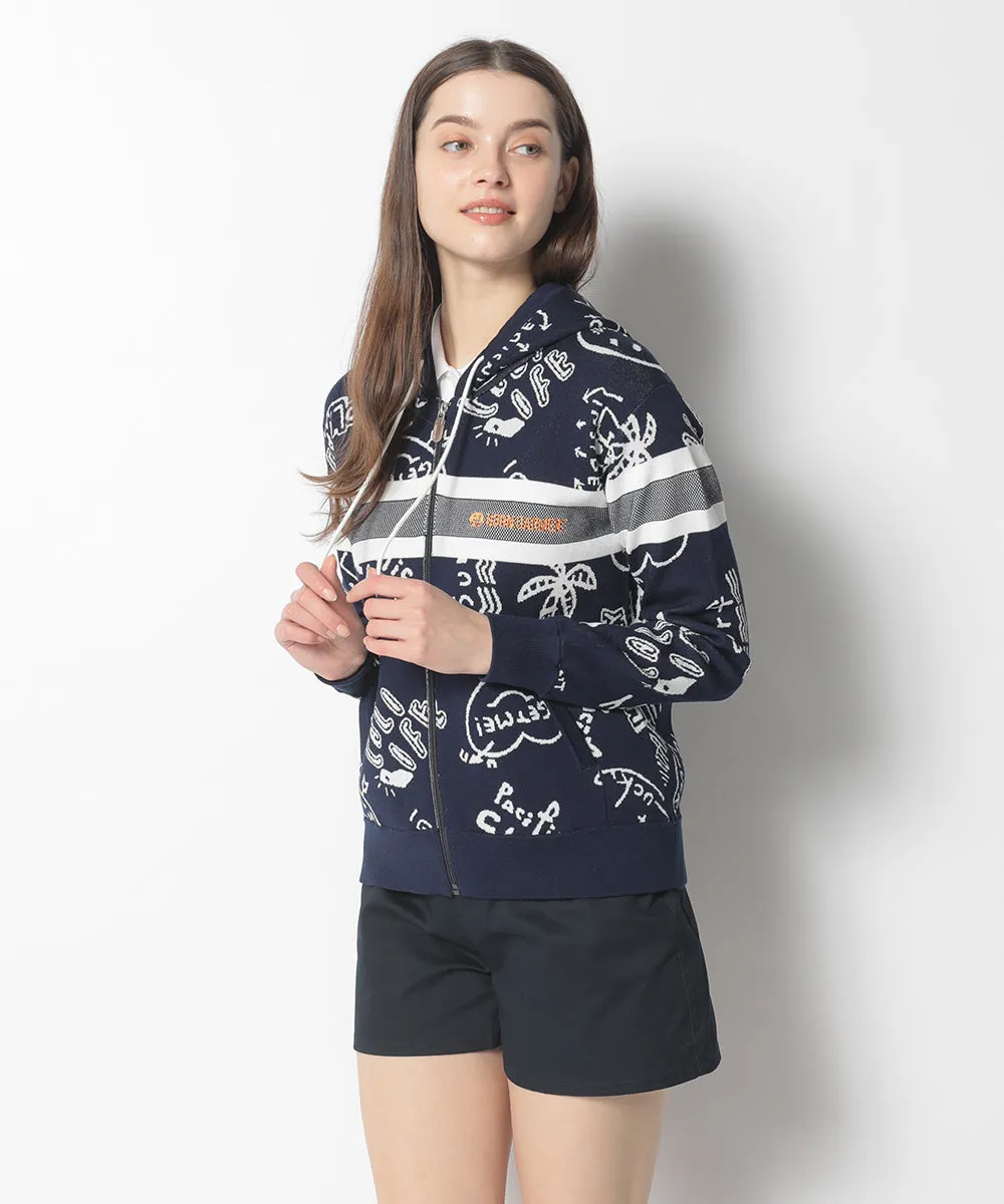 Archives Knit Hoodie | WOMEN