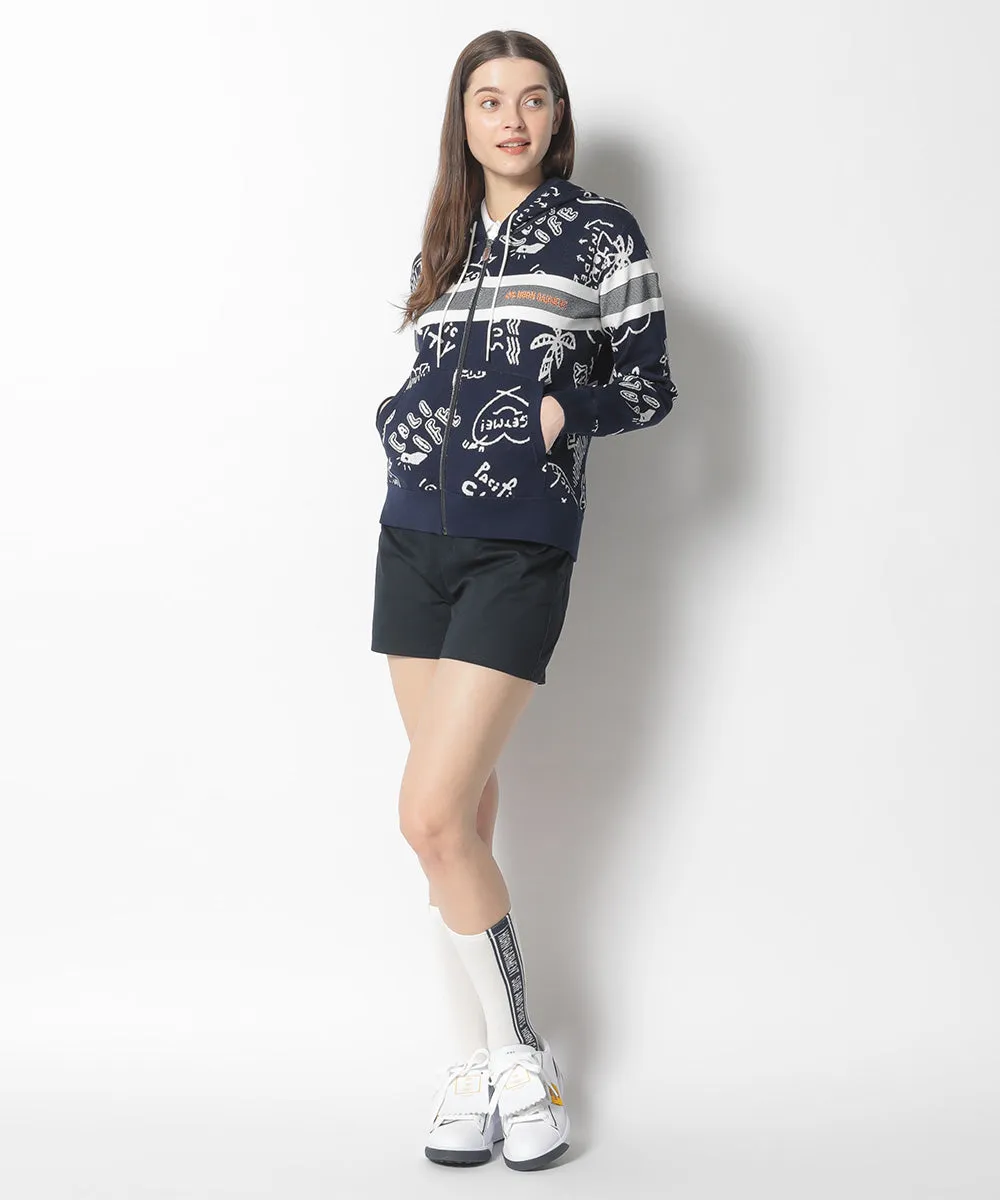 Archives Knit Hoodie | WOMEN