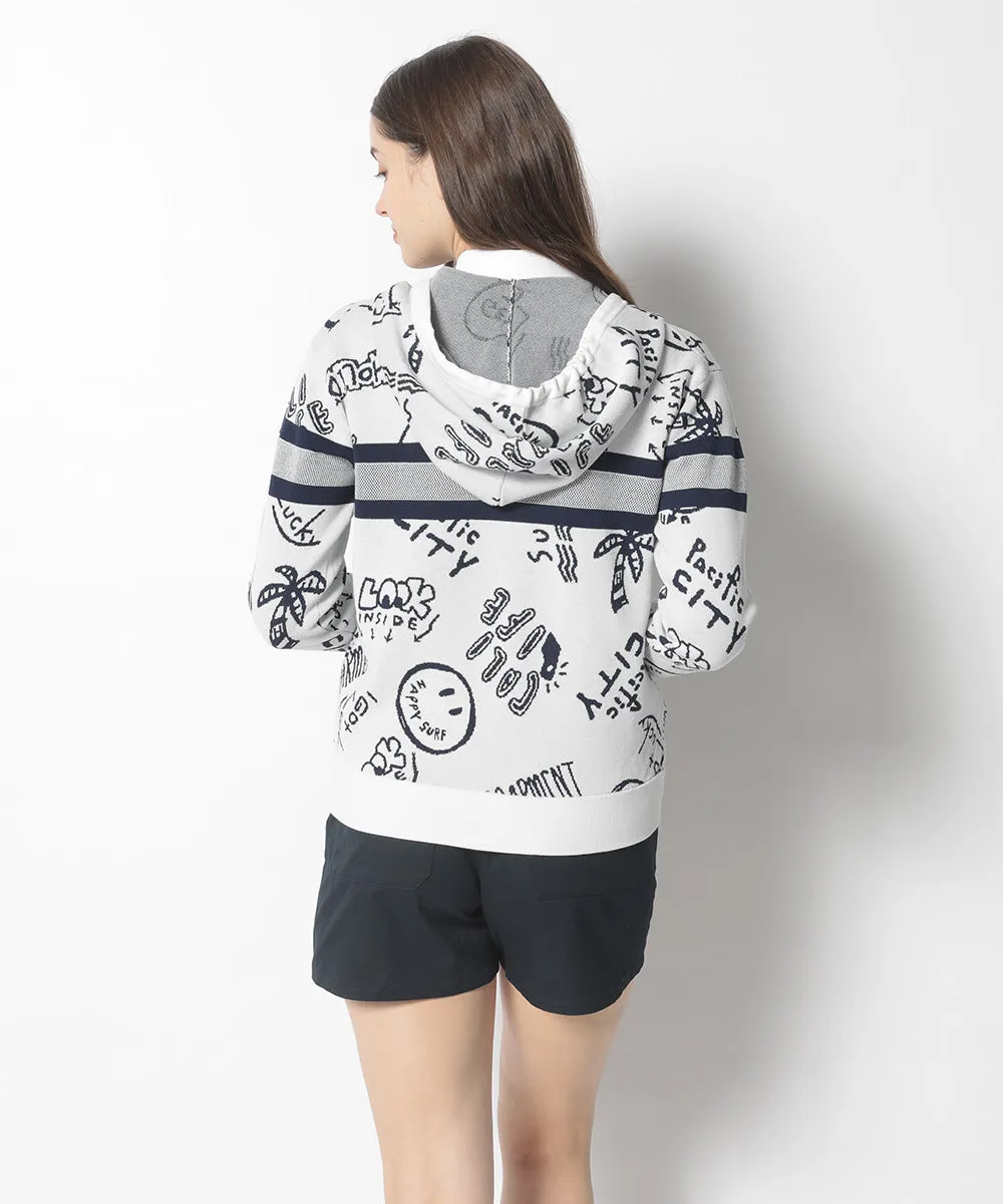 Archives Knit Hoodie | WOMEN