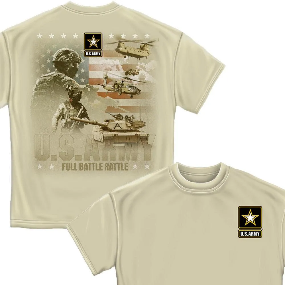 Army Full Battle Rattle T-Shirt