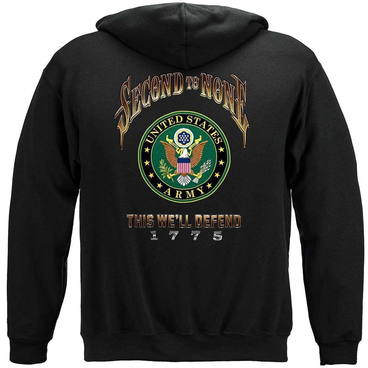 Army Second To None Long Sleeve with Army Insignia