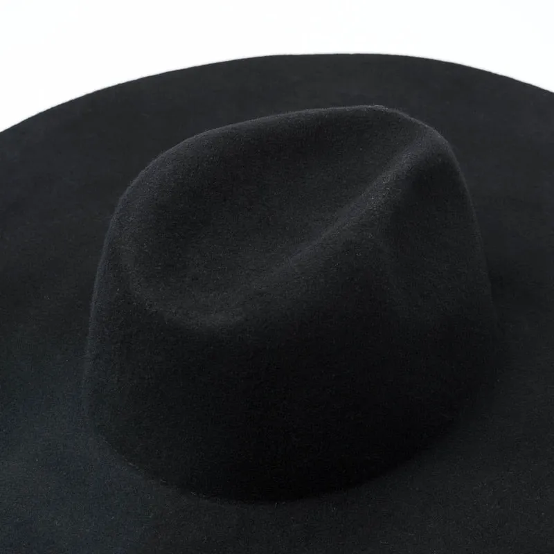 Australian Style Jazz Model 100% Wool Felt 14.5cm Large Brim Fedora