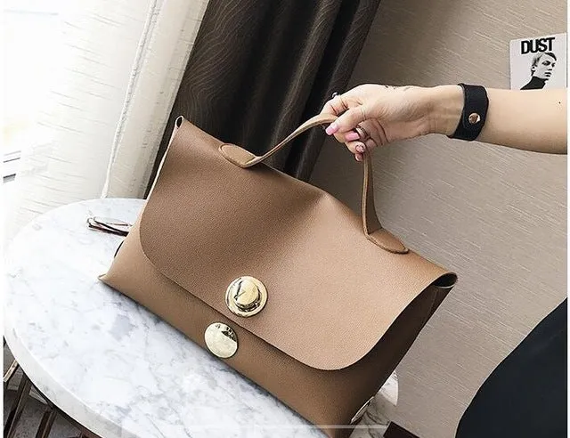 Bags Lock Women Shoulder Bags Female handbags