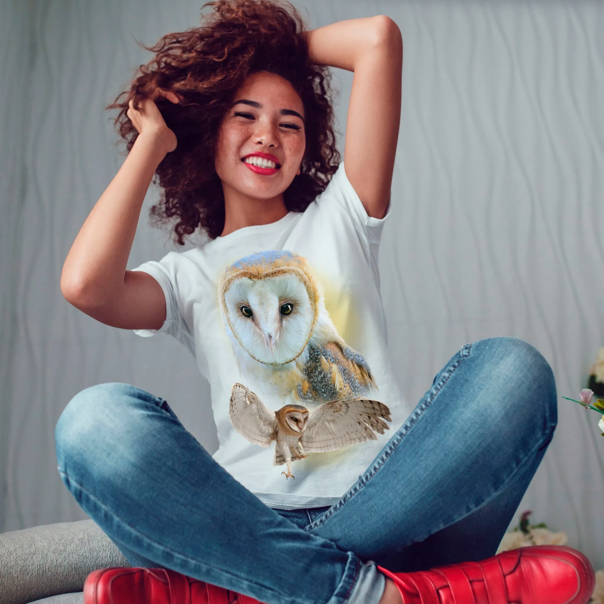 Barn Owl T-Shirt Women