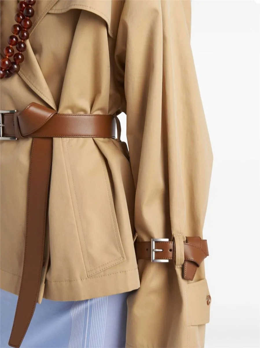 BELTED TRENCH JACKET