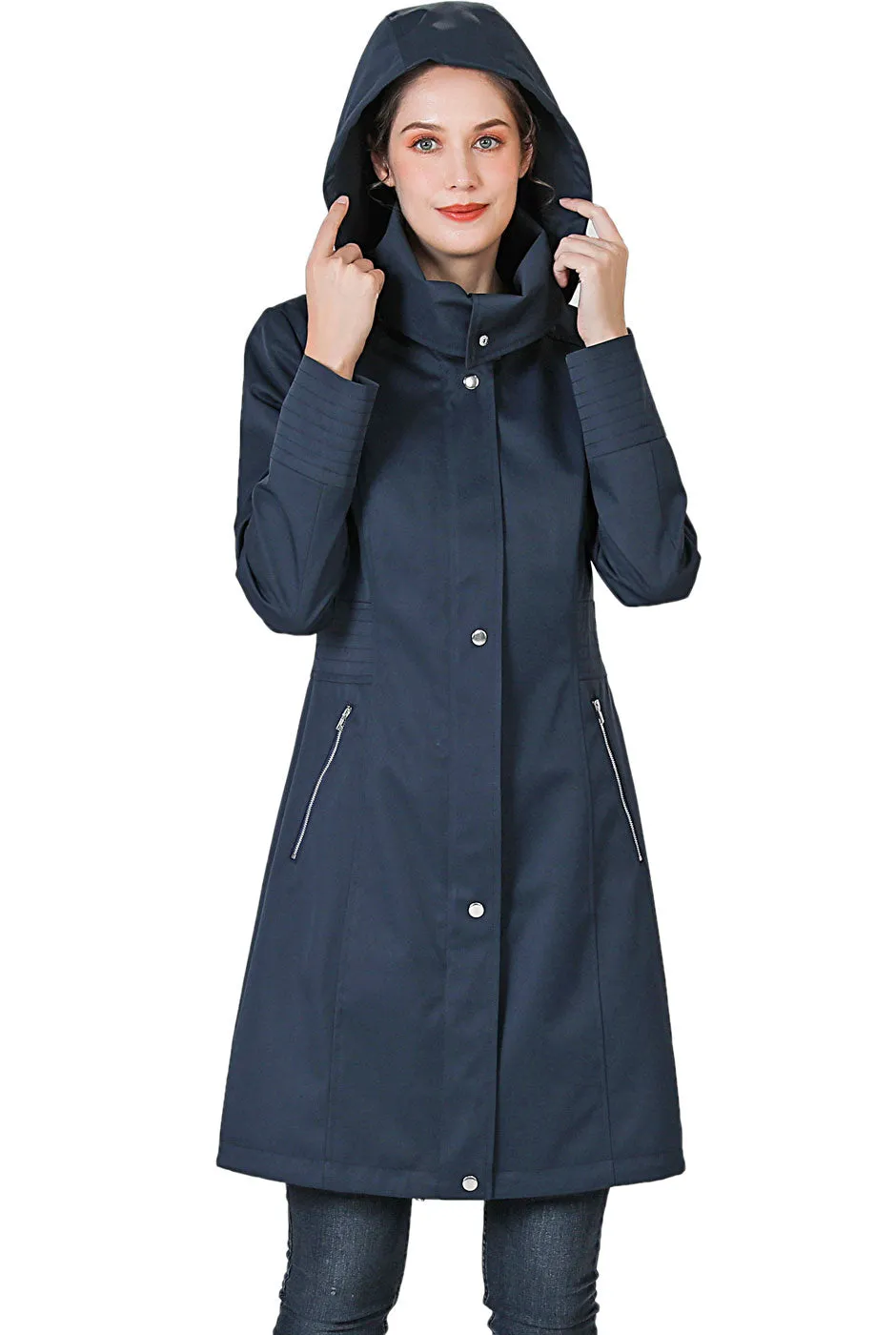 BGSD Women Anais Waterproof Hooded Anorak