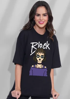 Block Women Oversized T-Shirt