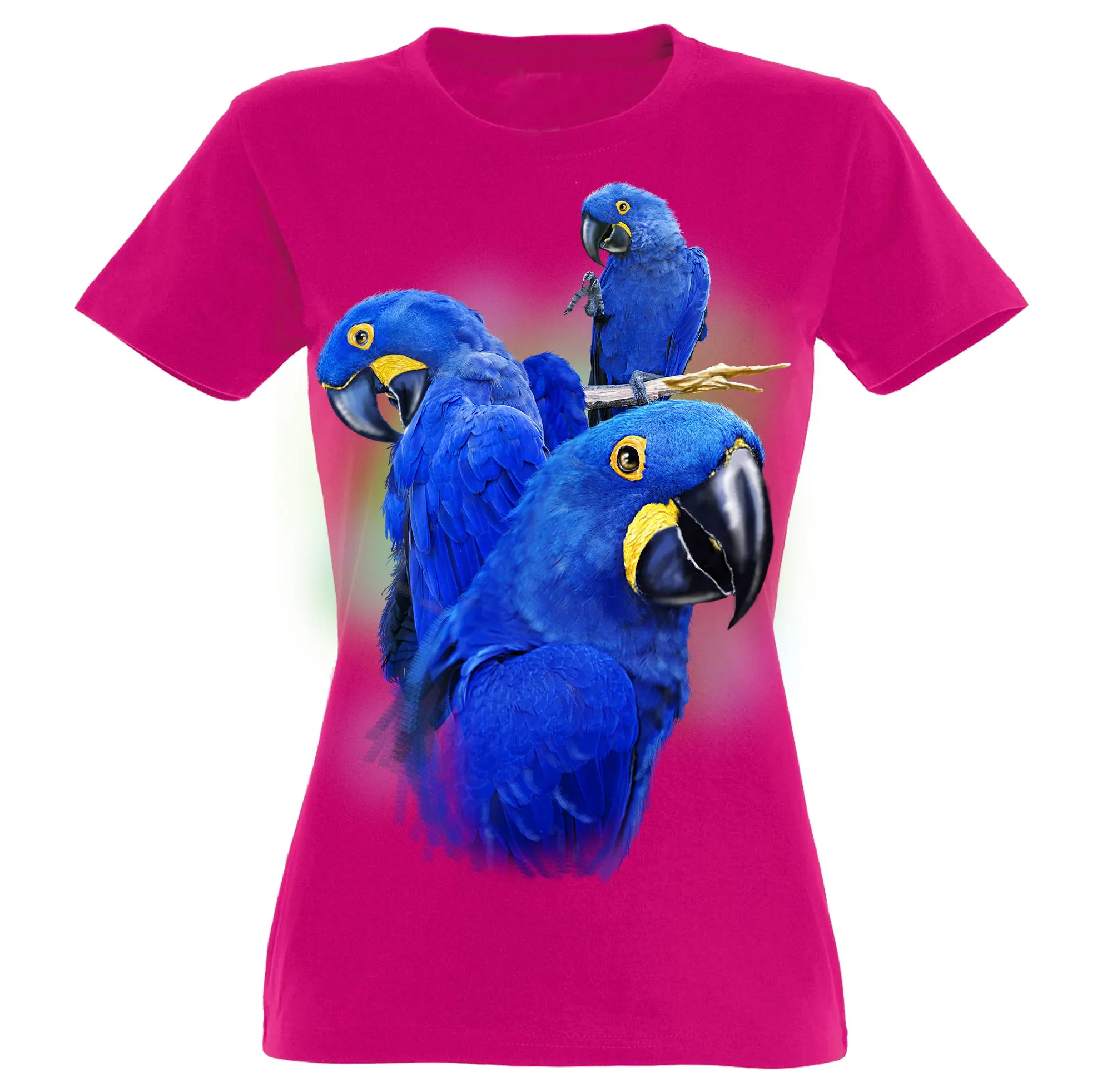 Blue Macaws T-Shirt Women