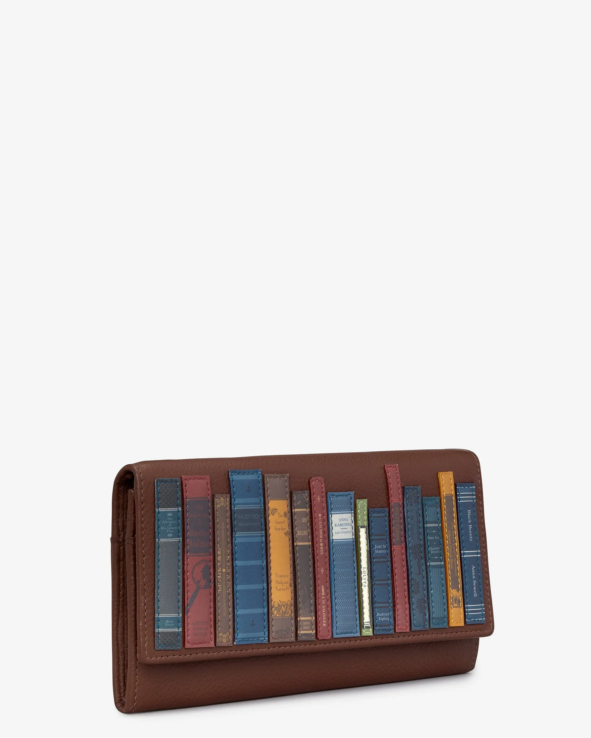 Bookworm Brown Leather Hudson Purse