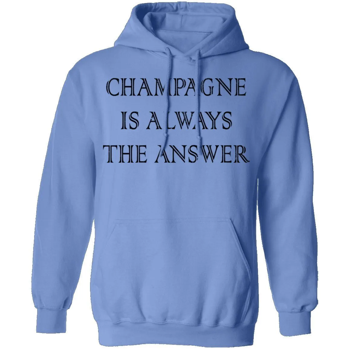 Champagne Is Always The Answer T-Shirt