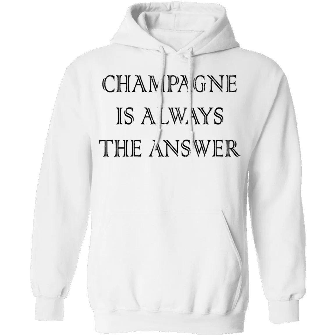 Champagne Is Always The Answer T-Shirt