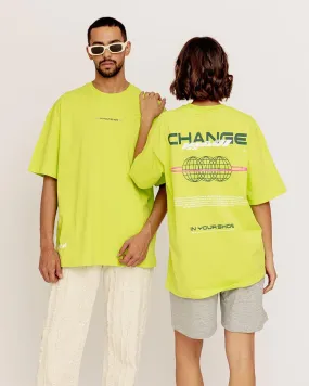 Change Printed Oversized Tee