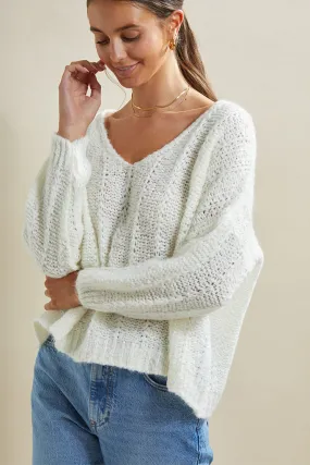 Charli - Christine Sweater - Ivory