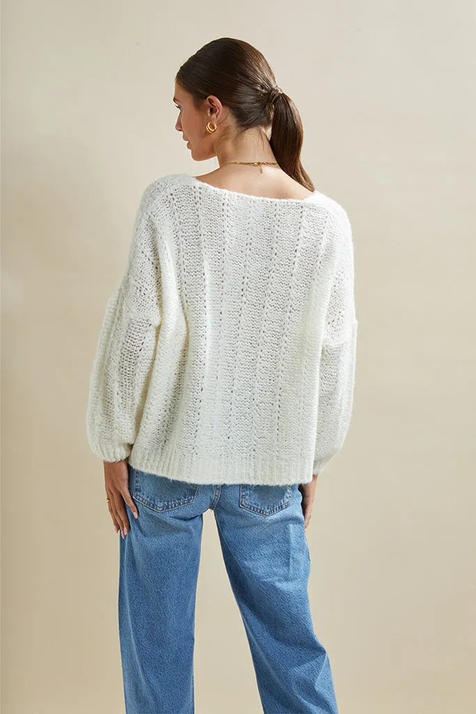 Charli - Christine Sweater - Ivory