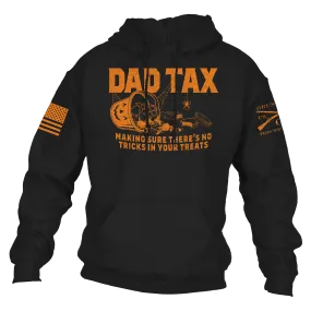 Dad Tax Halloween Hoodie - Black