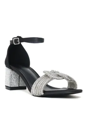 DAISY DAZZLE HEELS-BLACK