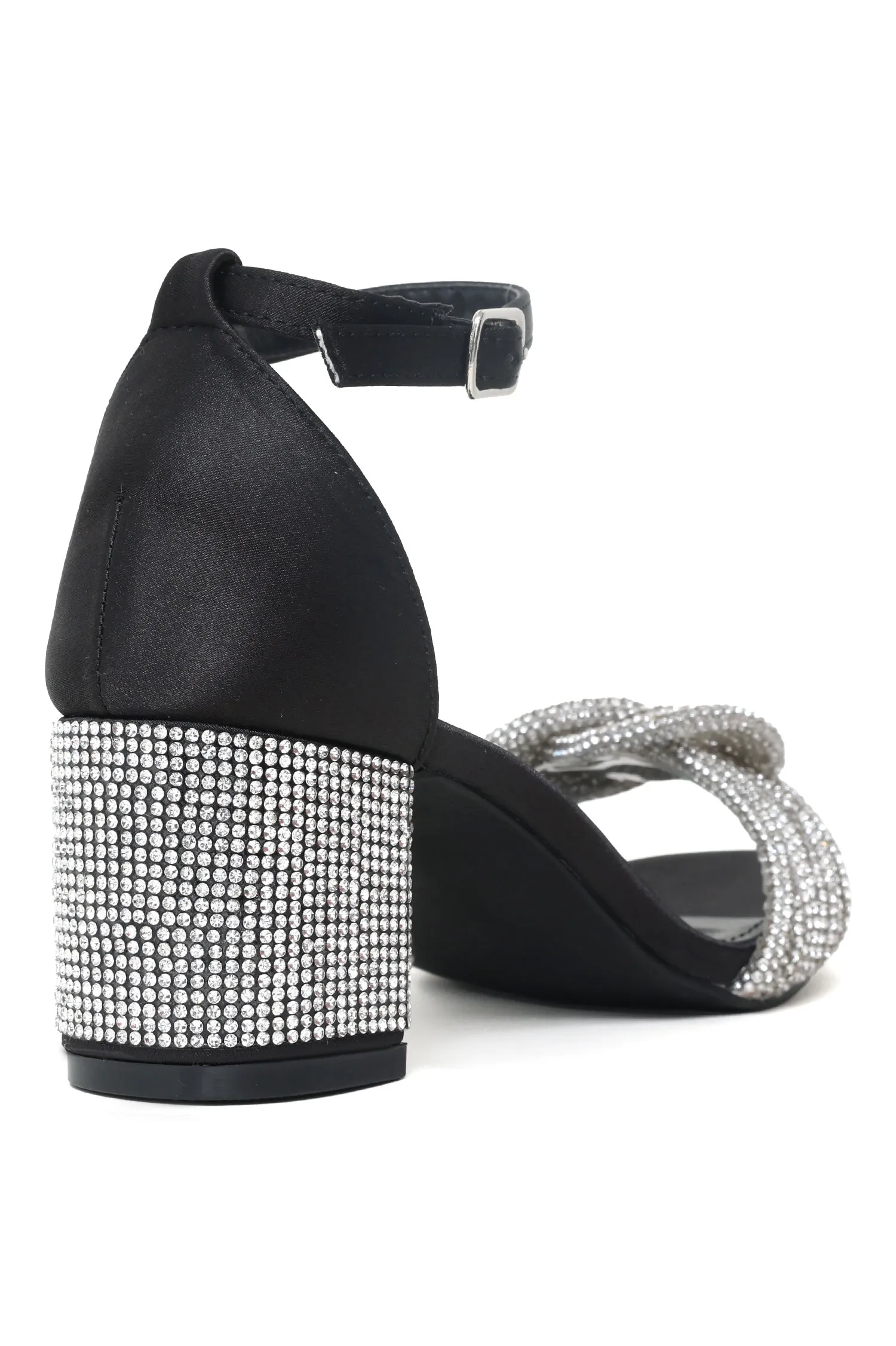 DAISY DAZZLE HEELS-BLACK