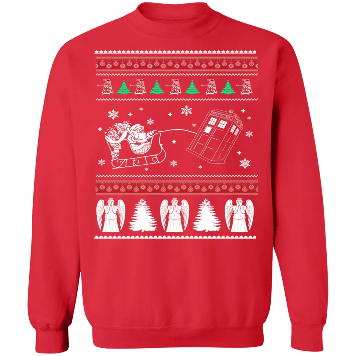 Dr Who Ugly Christmas Sweater