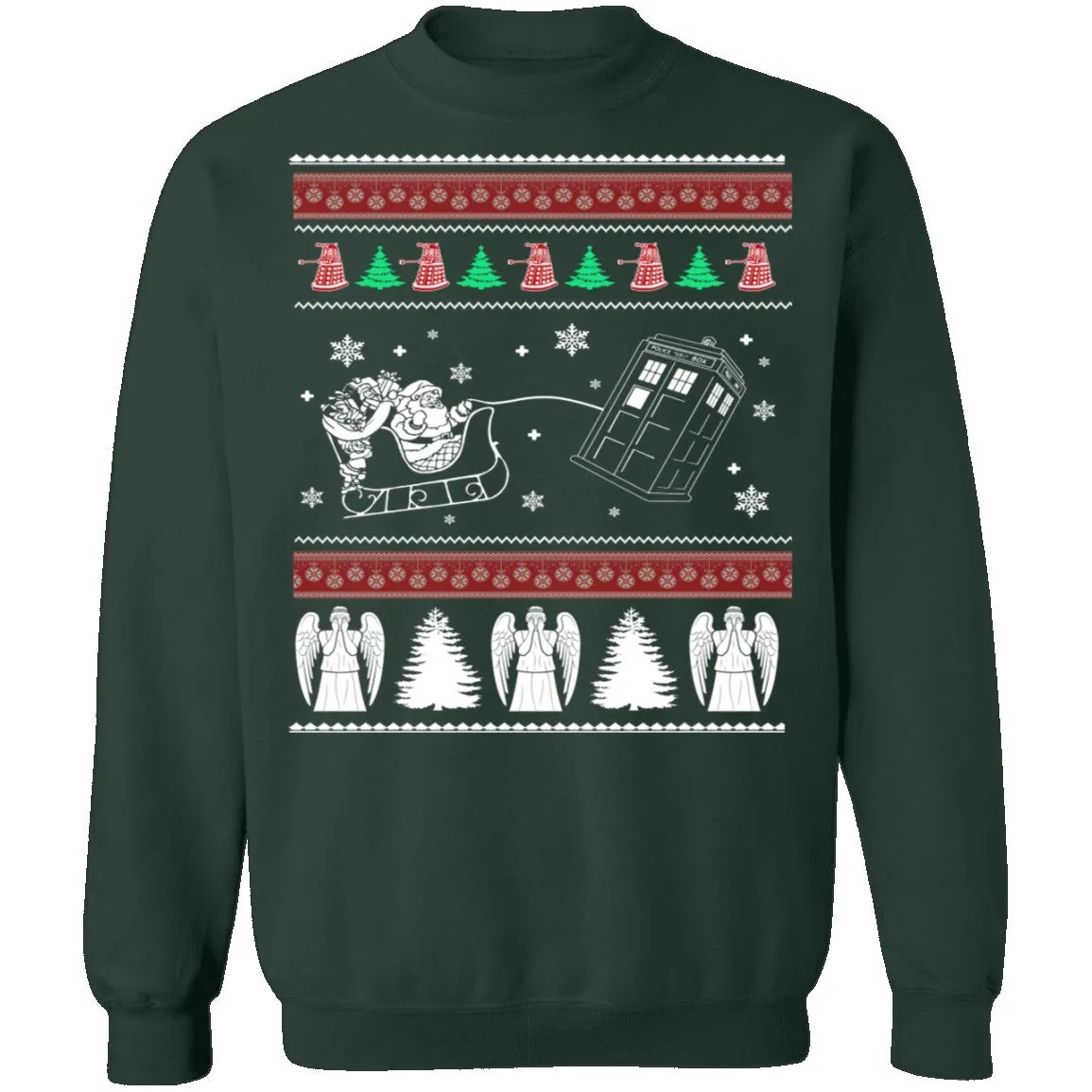 Dr Who Ugly Christmas Sweater