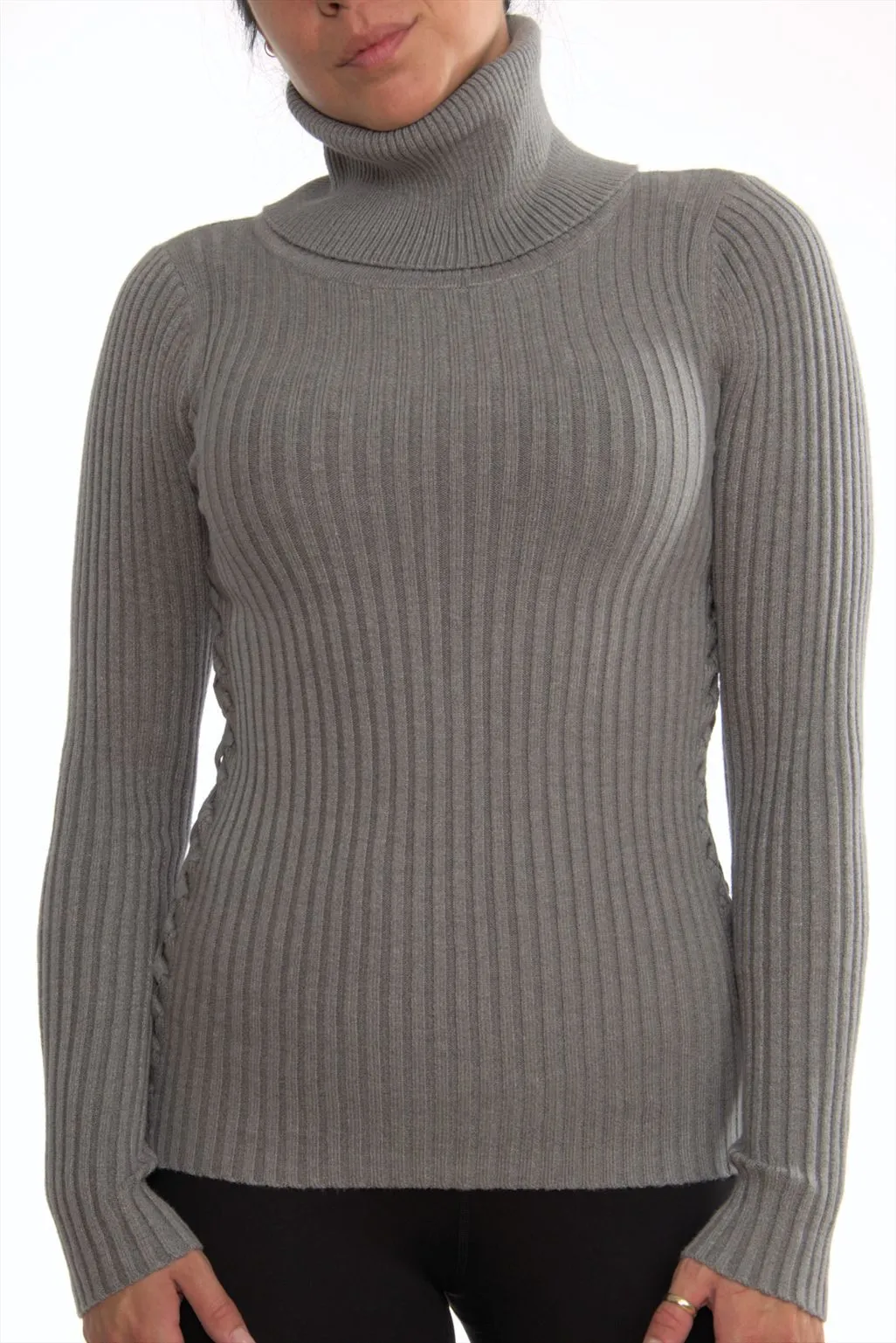 Fitted sweater knit