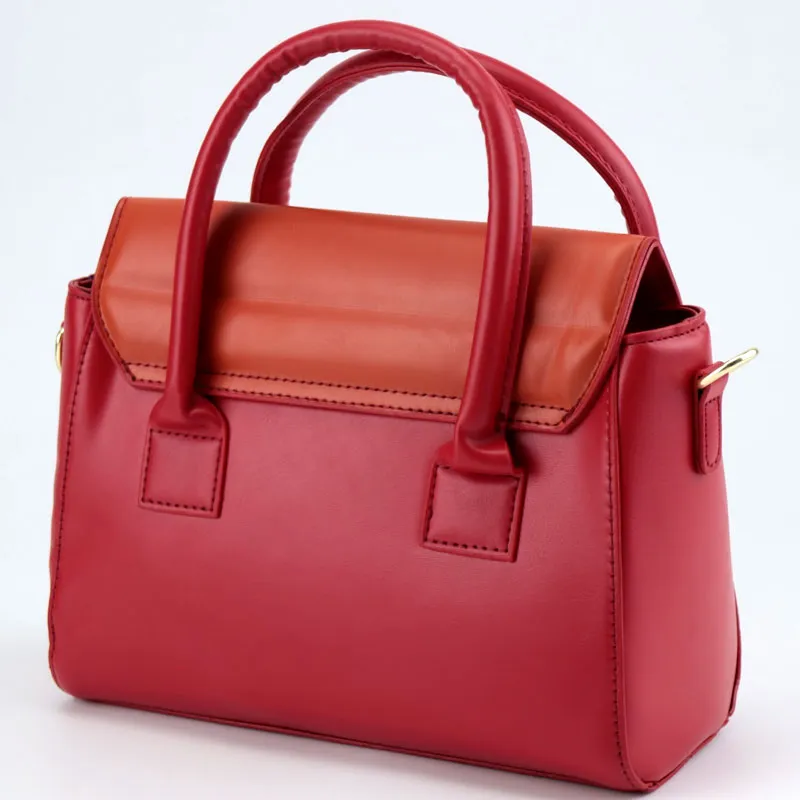 Flora Solid Genuine Leather Shoulder Bag for Women