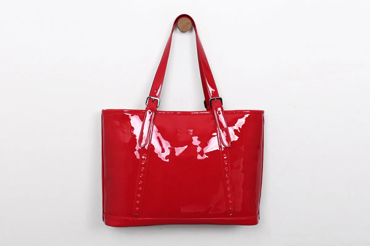 grace 8 red 15" shoulder bag