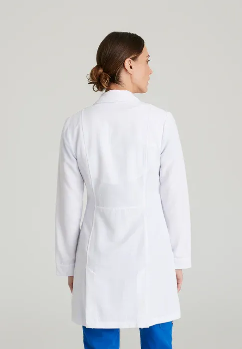 Greys Anatomy Signature Eve Womens Two Pocket Stretch Lab Coat