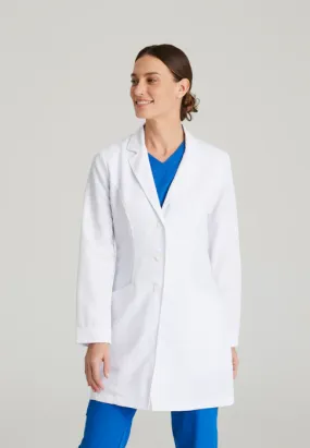 Greys Anatomy Signature Eve Womens Two Pocket Stretch Lab Coat