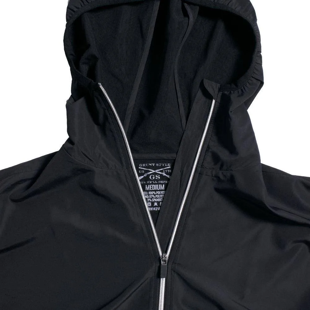 Grunt Style Windbreaker - Black