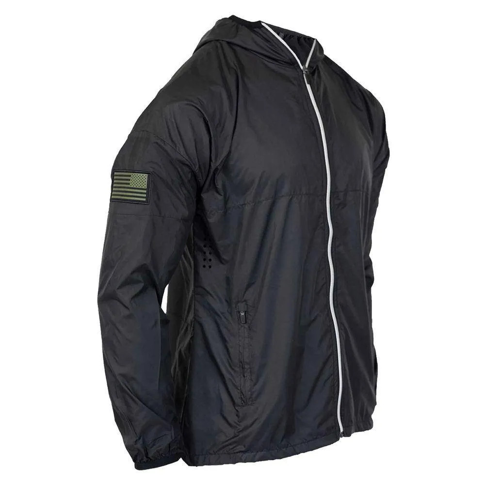 Grunt Style Windbreaker - Black