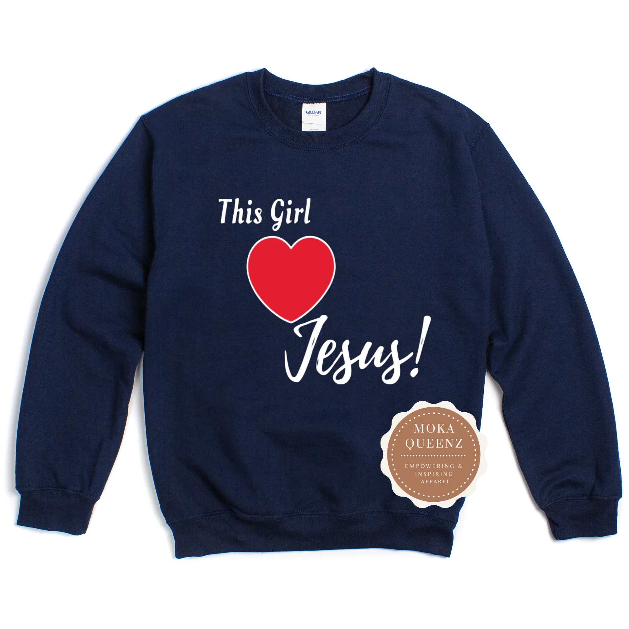 I Love Jesus Christian Sweatshirt