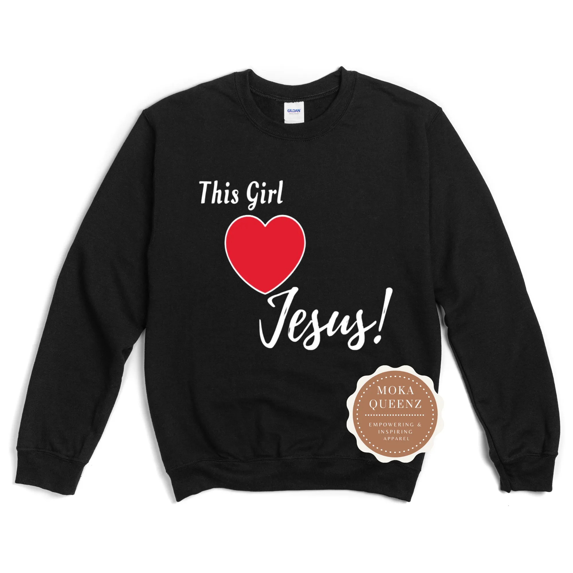 I Love Jesus Christian Sweatshirt