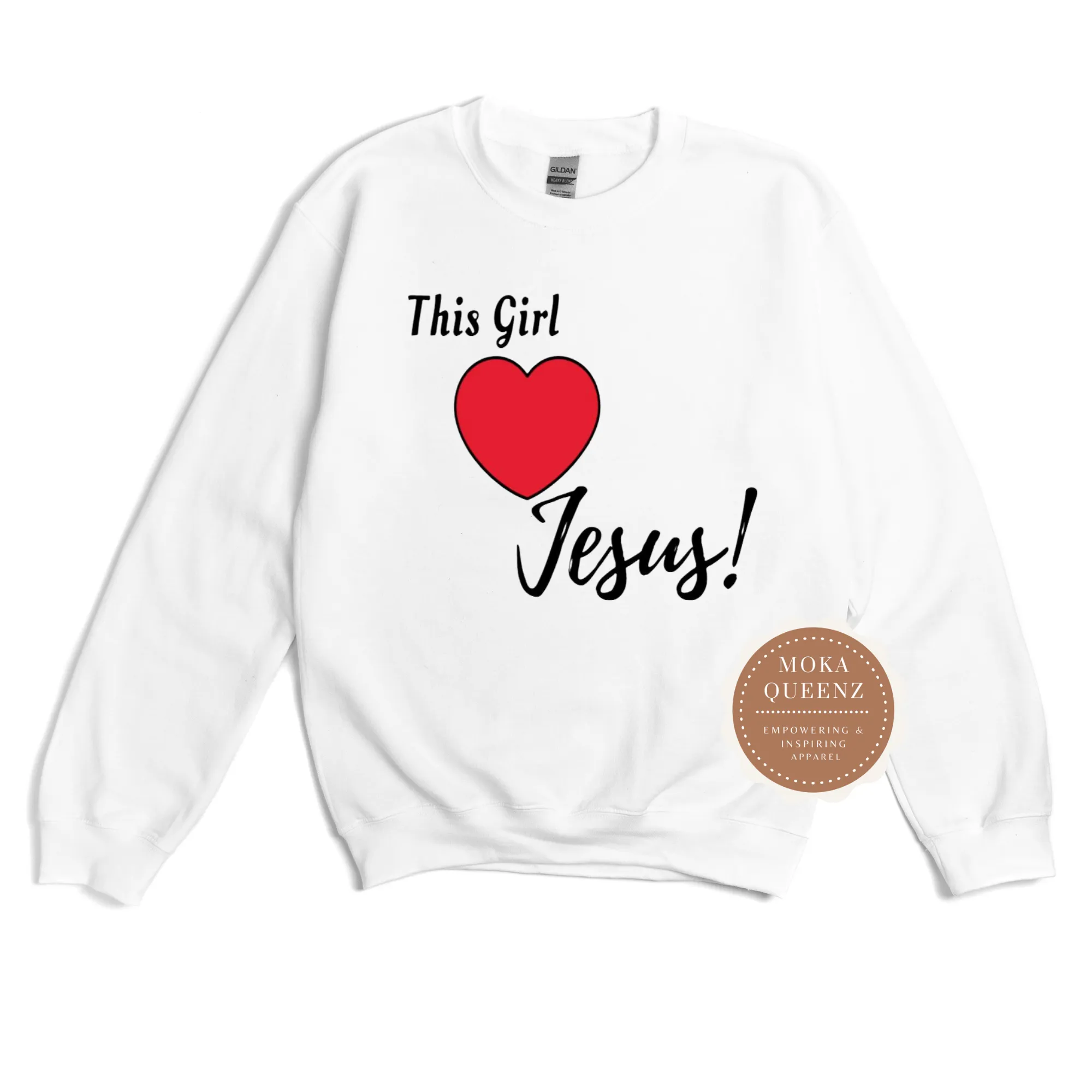 I Love Jesus Christian Sweatshirt