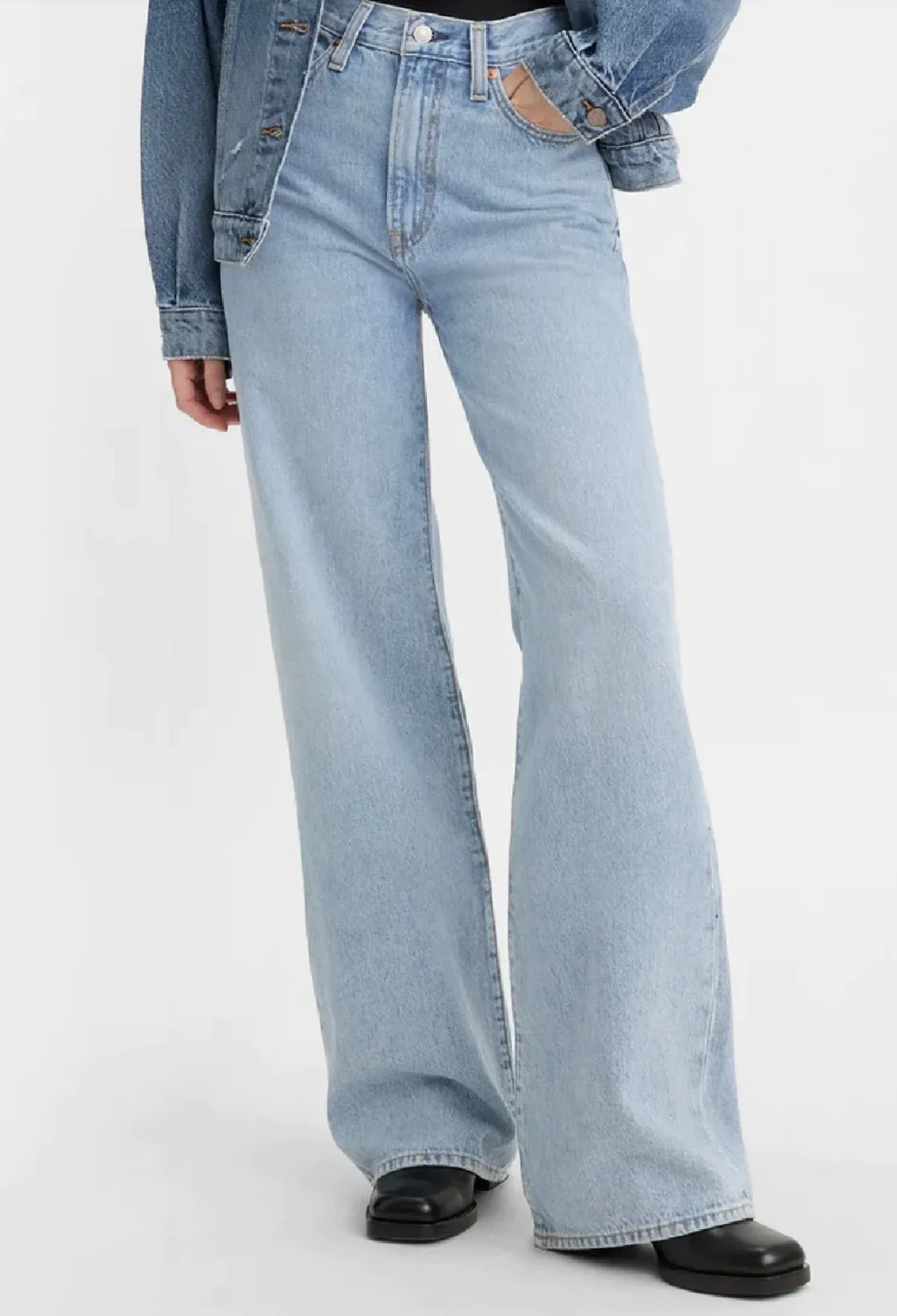 LEVIS RIBCAGE WIDE LEG-32