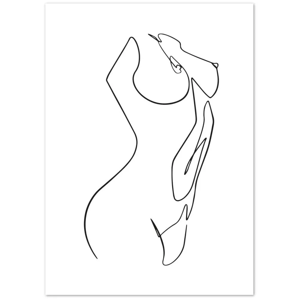 Minimalist Nude Art