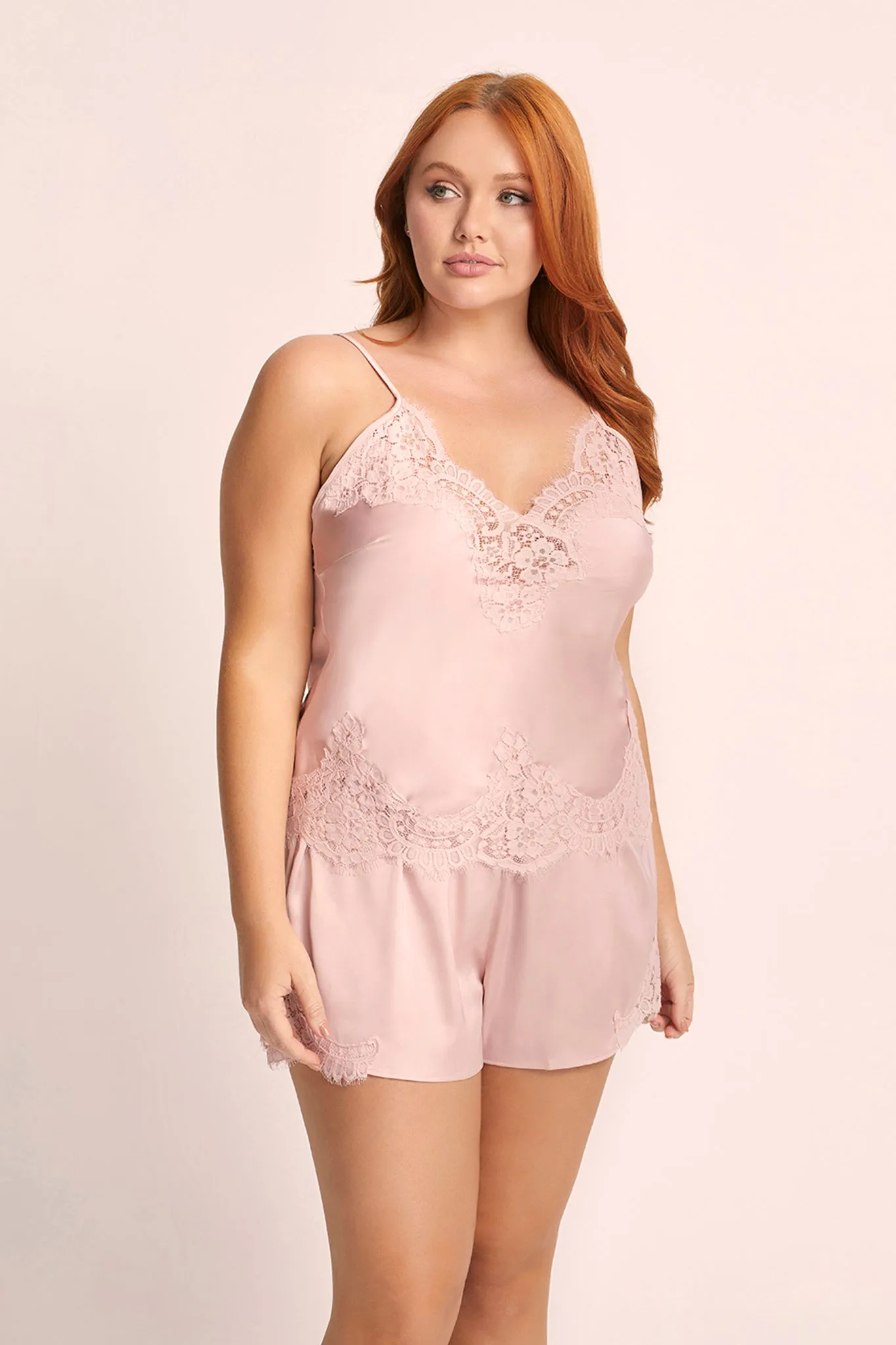 Sian Cami Set - Dusty Rose