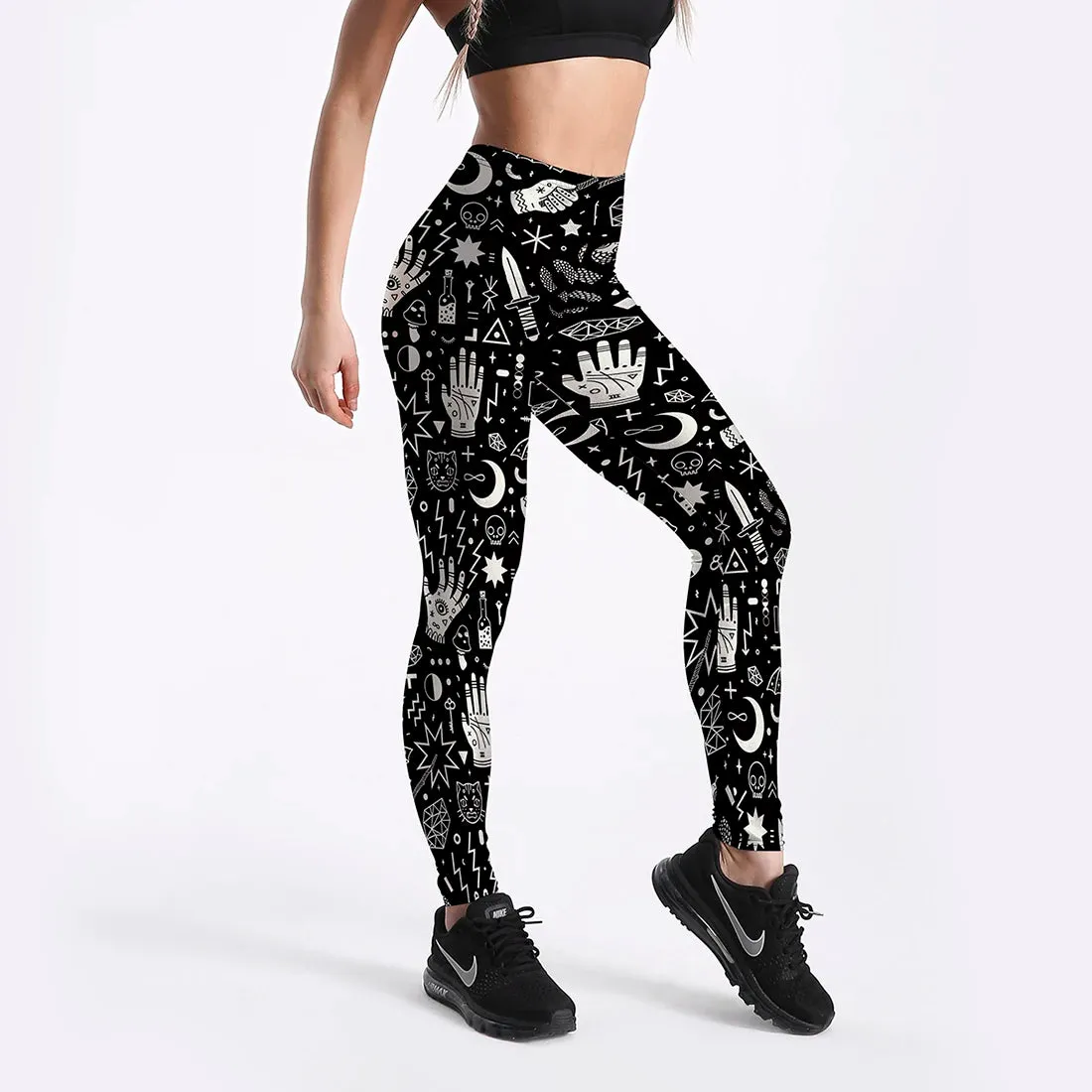 Skull Leggings for Women