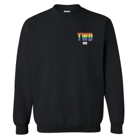 The Walking Dead Pride Wings Fleece Crewneck Sweatshirt