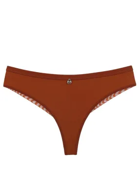 VANESSA Plus Casual Superfine Fabric Tanga Panties