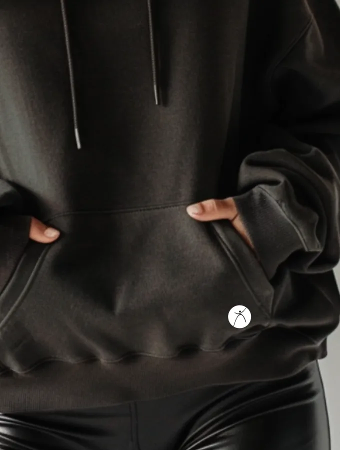 WILD BITE HOODIE - BLACK