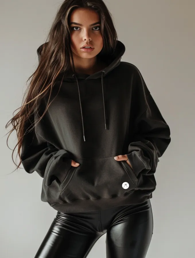 WILD BITE HOODIE - BLACK